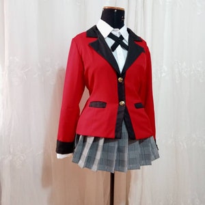 Kakegurui Cosplay Jabami Yumeko Costume Yumemi Kakegurui - Etsy