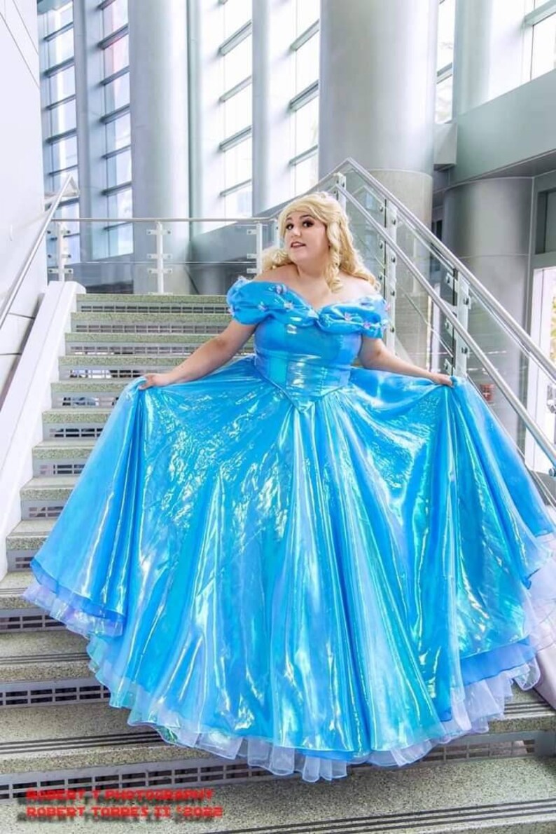 Cosplay Cinderella Live Action Dress MADE to ORDER Costume Etsy