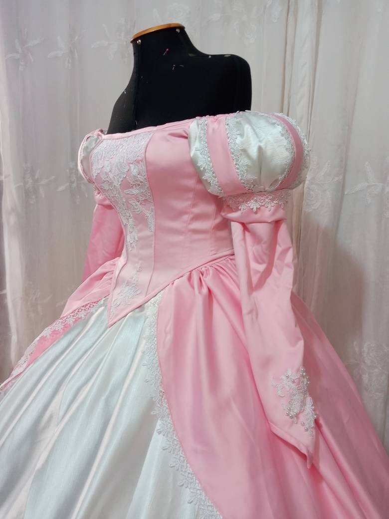 ariel disney princess pink dress