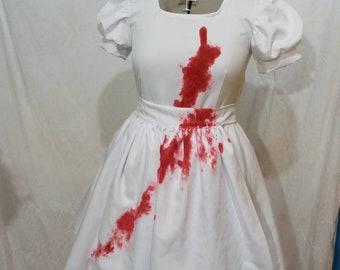 Cosplay Alice Madness Returns Version Hysteria dress costume adult+vorpal