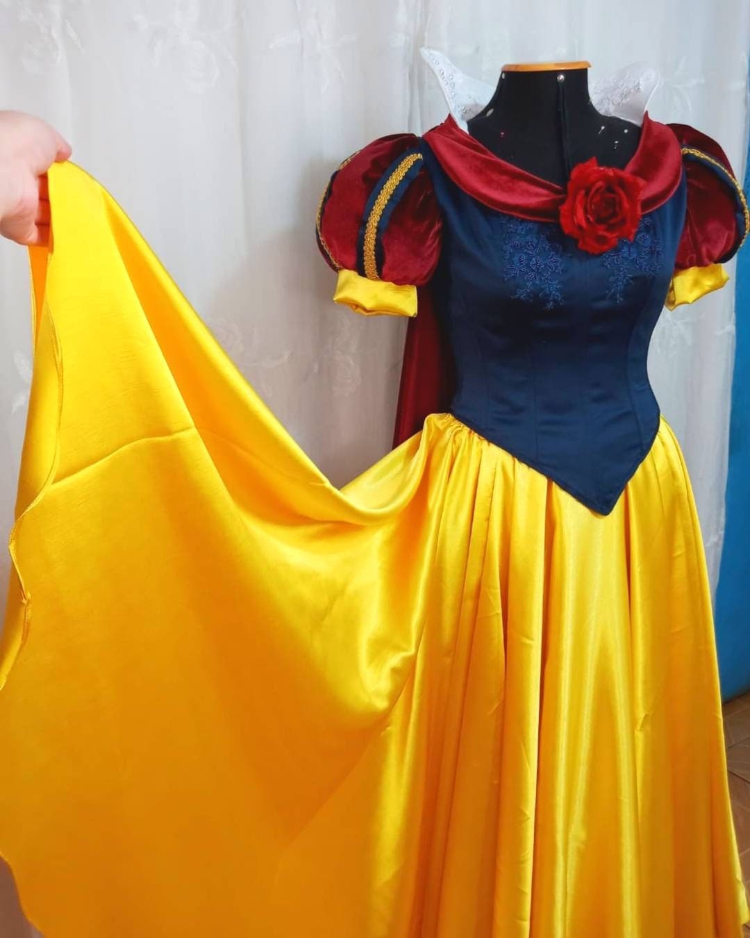 Desfraz de Disney Blancanieves para Mujer, Vestido Chile