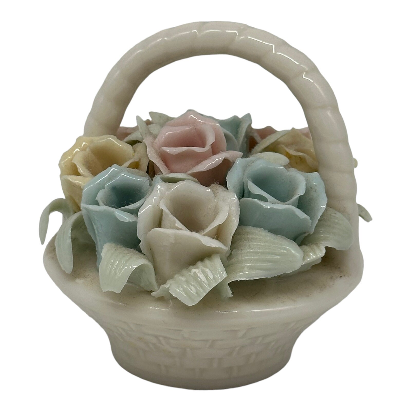 Porcelain Flower Basket - Etsy