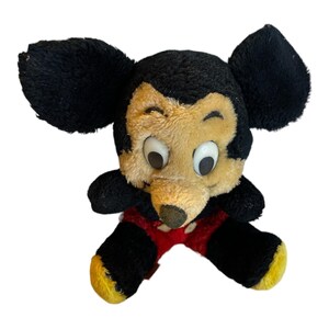 Vintage Mickey Mouse Plush Disney By R. Dakin 10" Plush Toy Stuffed Animal Doll image 3