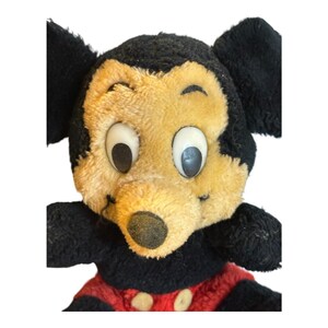 Vintage Mickey Mouse Plush Disney By R. Dakin 10" Plush Toy Stuffed Animal Doll image 4