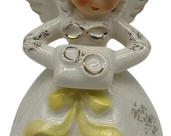 ヴィンテージ ナプコ 6月 結婚指輪 誕生日 天使の置物 #S406