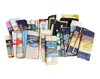 32 New & Open Vintage Sewing Lace Seam Tape  Seam Binding~Wright's~J  P Coats