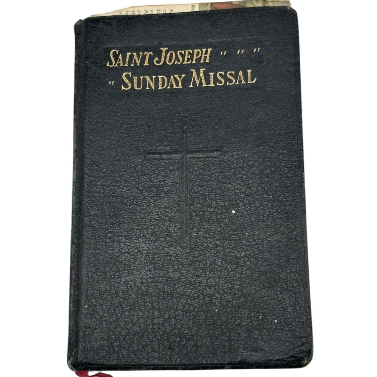 ヴィンテージ 聖ヨセフ日曜ミサ典礼書：コンフラタニティ版 ソフト