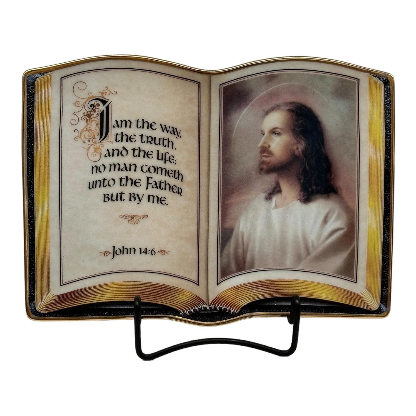 Franklin Mint Heirloom Jesus Plate No. RD4393 Limited Edition 