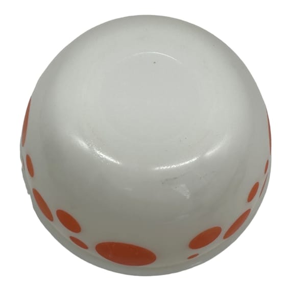 美品　ヘーゼルアトラス　ポルカドット　水玉　ボウル 4個セット 美品ヘーゼルアトラスポルカドット水玉ボウル 4個セット