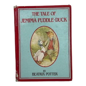 The Tale of Jemima Puddle-Duck by Beatrix Potter 1987 Hardcover Book