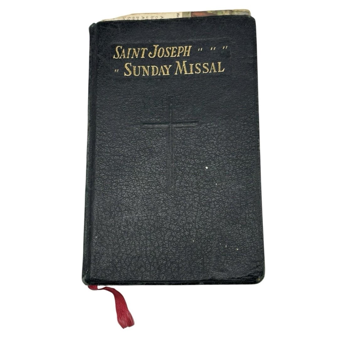 ヴィンテージ 聖ヨセフ日曜ミサ典礼書：コンフラタニティ版 ソフト