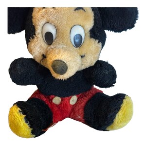 Vintage Mickey Mouse Plush Disney By R. Dakin 10" Plush Toy Stuffed Animal Doll image 5