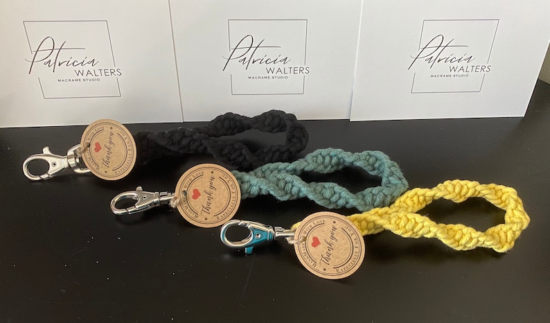 Macrame Wristlets Keychain Keychain