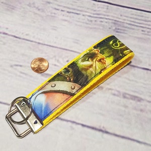 READY TO SHIP Azeroth inspired key fob