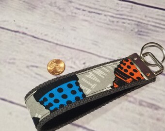READY TO SHIP Dalek retro inspired key fob