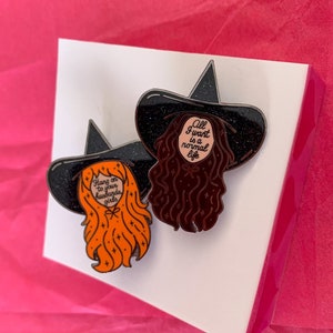 Practical Magic Witches Enamel Pin