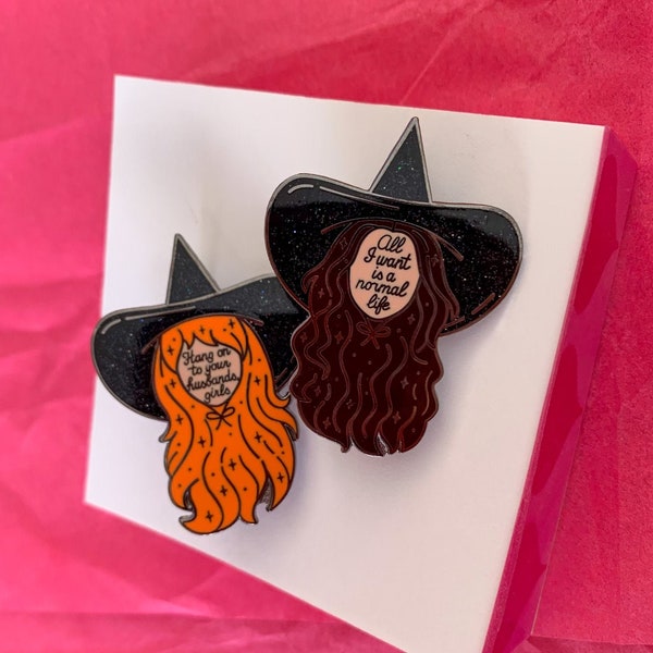 Practical Magic Witches Enamel Pin