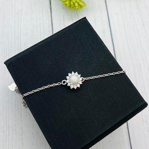 Cremation Bracelet, .925 Sterling Silver Bracelet With Ashes, Memorial Jewelry, Gemstone Bracelet For Cremains, Pet Ash Jewelry