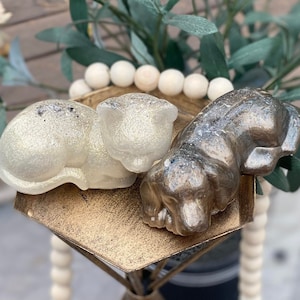 Pet Cremation Figurine: Custom Ashes Keepsake, Dog or Cat Memorial