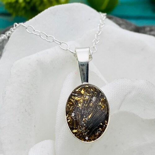 Sterling Silver Cremation Necklace Round Ash Pendant Pet Ash Etsy