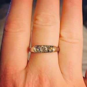 VENTE ! Anneau de crémation délicat, bague en acier inoxydable en argent avec cendres, bague commémorative, souvenir de la perte d'un animal de compagnie, bague pour urne en frêne, or rose