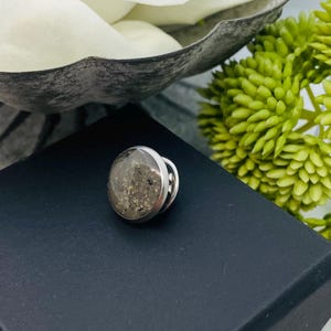 Cremation Tie Tack, Men&#39;s Tie Pin With Ashes, Stainless Steel, Men&#39;s Memorial Jewelry, Wedding Tie Pin