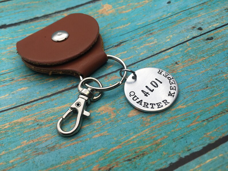 Aldi Quarter Keeper Pouch Leather Quarter Holder Aldi Cart Etsy