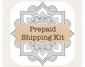 Prepaid Shipping Kit (please place a separate order for this kit)