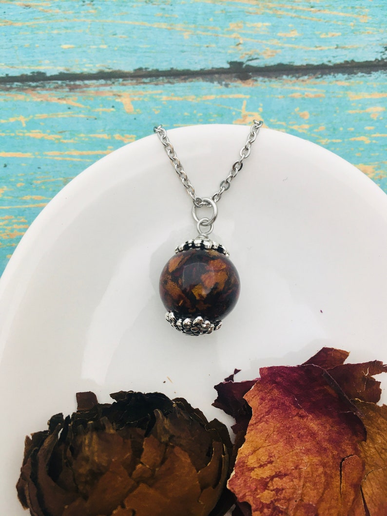 Dried Funeral Flower Jewelry Wedding Flower Jewelry Dried Etsy