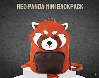 Red panda backpack hotsell