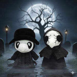 Plague Doctor Plushy Backpack