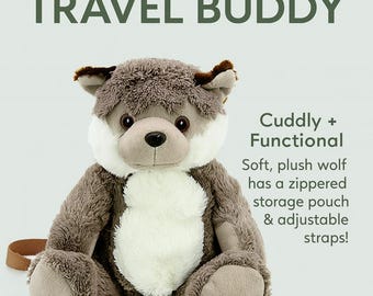 Wolf or Sloth Backpack