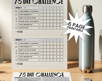 75 day challenge tracker