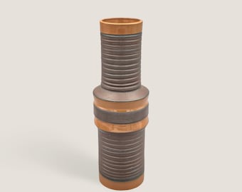 Jarrón Krukmakaren Ystad vintage | Diseño sueco de mediados de siglo de Åke Palmgren
