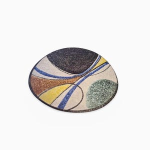 Ruscha Keramik Schale 709-1 Milano handbemalt 1950s Mid Century Modern WGP Germany abstrakt vintage bowl collectible wall plate