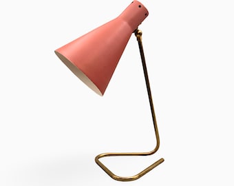 Lampe de table de Giuseppe Ostuni pour O-Luce | Icône du design italien des années 1950 | Lampe de bureau