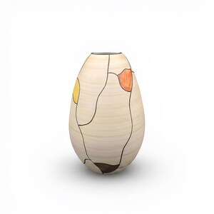 Vintage ILKRA Keramik Vase 1950s | 222/15 | Design Ernst Werner | West German Pottery