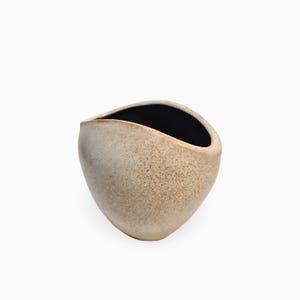 Karlsruher Majolika Vase 5881 Friedegard Glatzle 1956 Mid Century Keramik Organische Form Deutsche Studio Pottery Vintage 50er Jahre