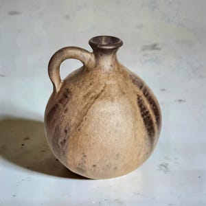 Vintage Studio Pottery Vase – Handgefertigte Keramik, Unikat, Minimalistisches Design