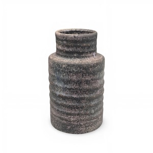Dutch Pottery brutalistische vintage vaas Mobach Studio keramiek Nederlands design