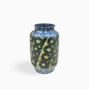 Wazon Haldensleben Fat Lava 3056, ceramika z połowy XX wieku, niemiecka ceramika, kultowy design, przedmiot kolekcjonerski, WGP Studio Ceramic Decor