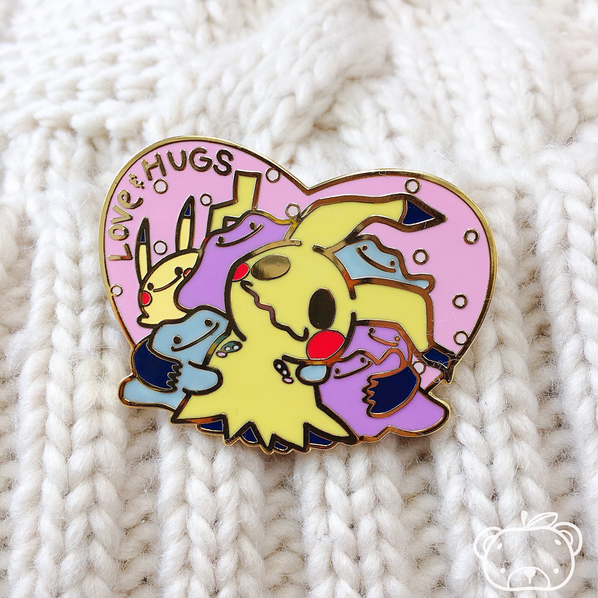 Pokemon Mimikyu Shiny Eevee Enamel Pin Anime  Madam Clutterbucket's  Neurodiverse Universe