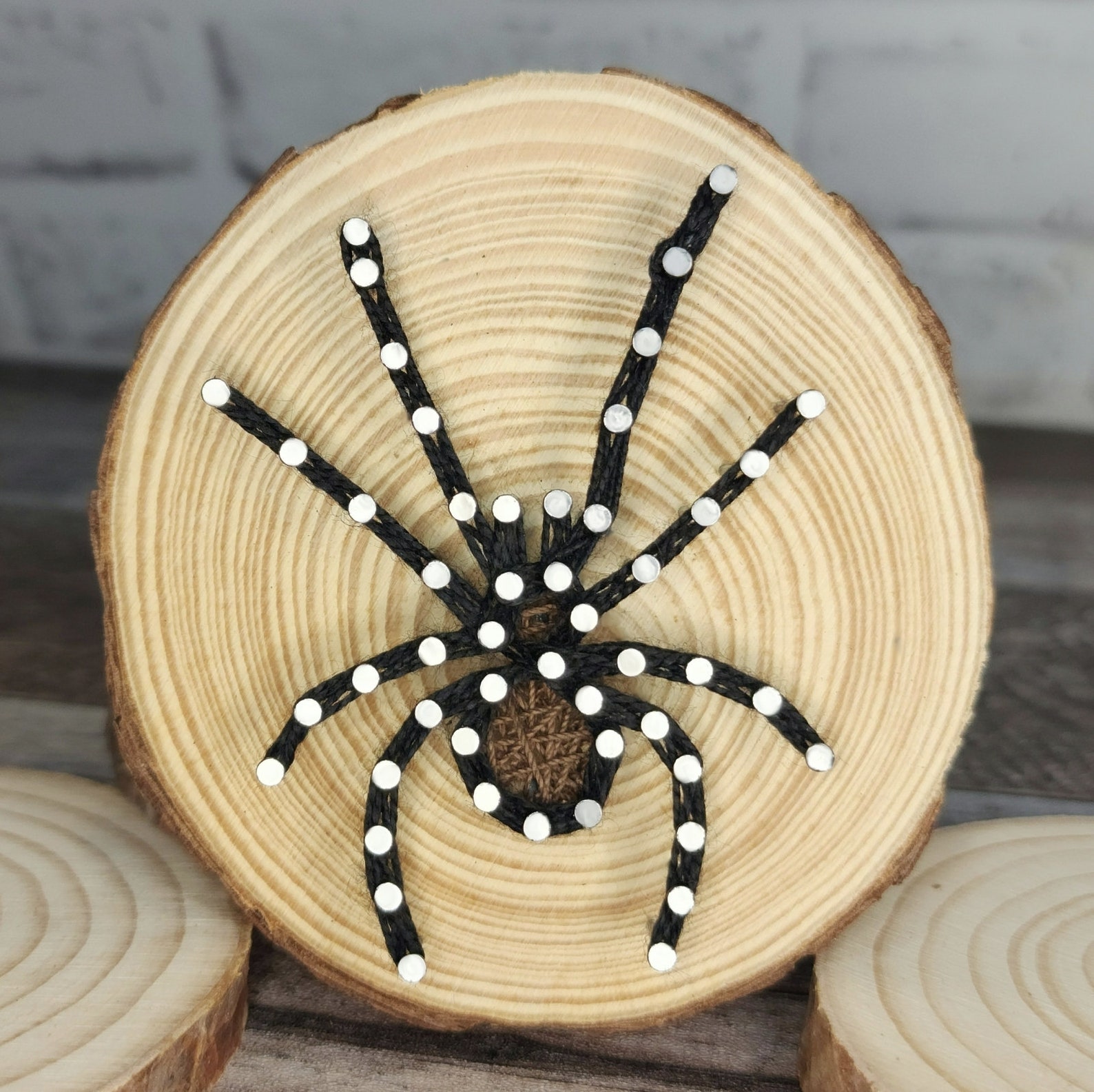 Hellsing Spider String DIY Kit or MTO Spider String Art Ornament - Etsy