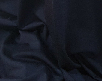 Ink - 100% Merino wool fabric-Single Jersey Knit - SOLD BY Half Meter Increments/QTY 1 =50cm