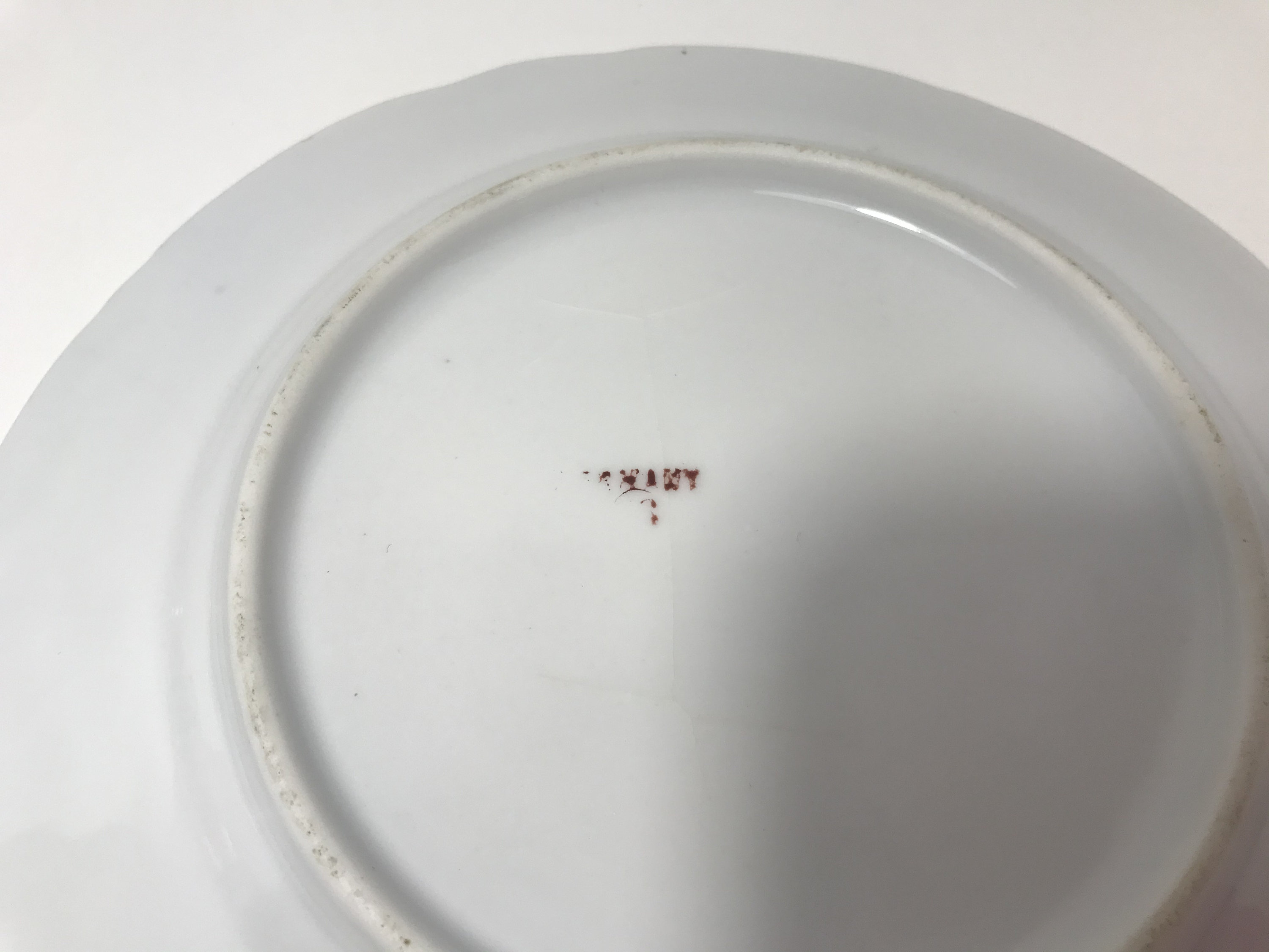 Vintage Porcelain Plate with Fruit Made In Germany Etsy.de