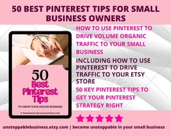 50 Of The Best Pinterest Tips For Small Business Owners - small business guide