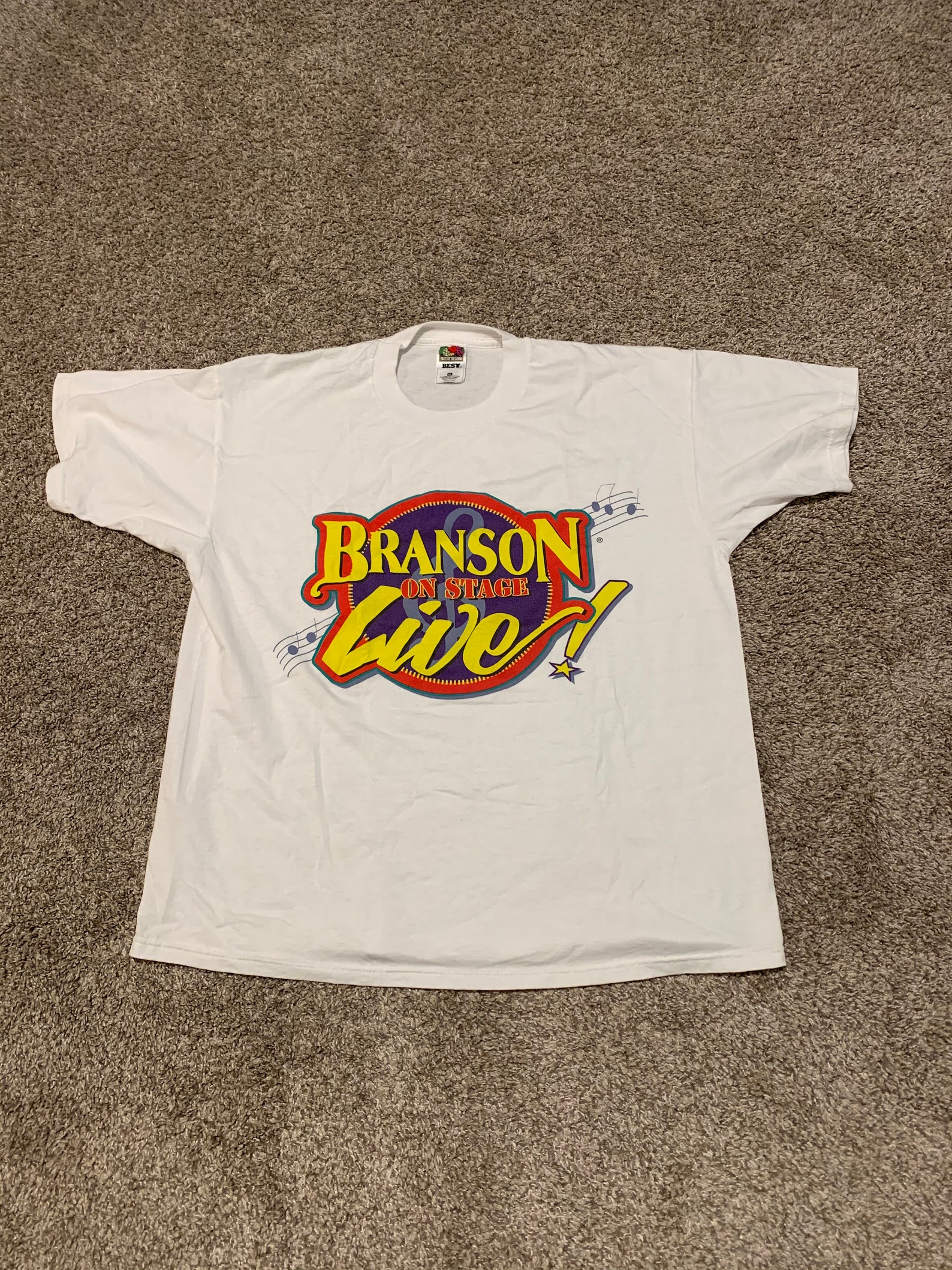 Vintage 90s Branson MO Tee Shirt size XL L Large Vtg 1990s | Etsy