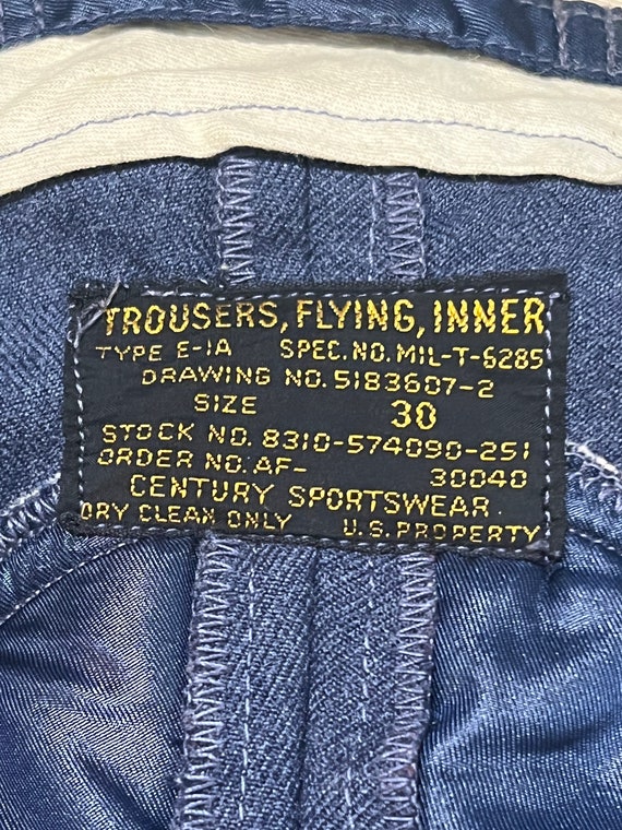 Vintage Korean War US Military Flyer Pants Trousers s… - Gem