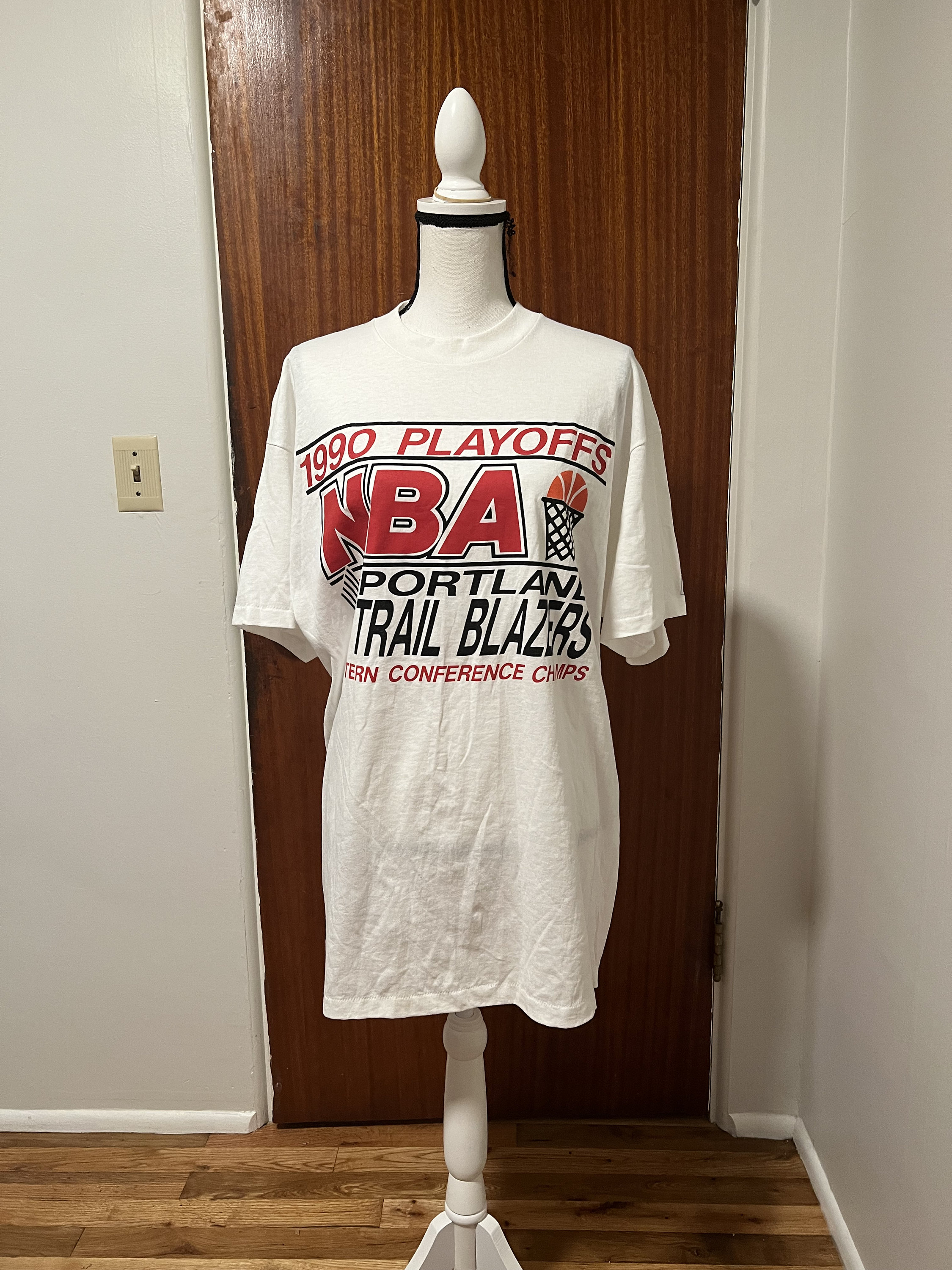 adidas, Shirts, Rudy Fernandez Portland Trailblazers Blazers Nba  Basketball Jersey Adidas Xl 5