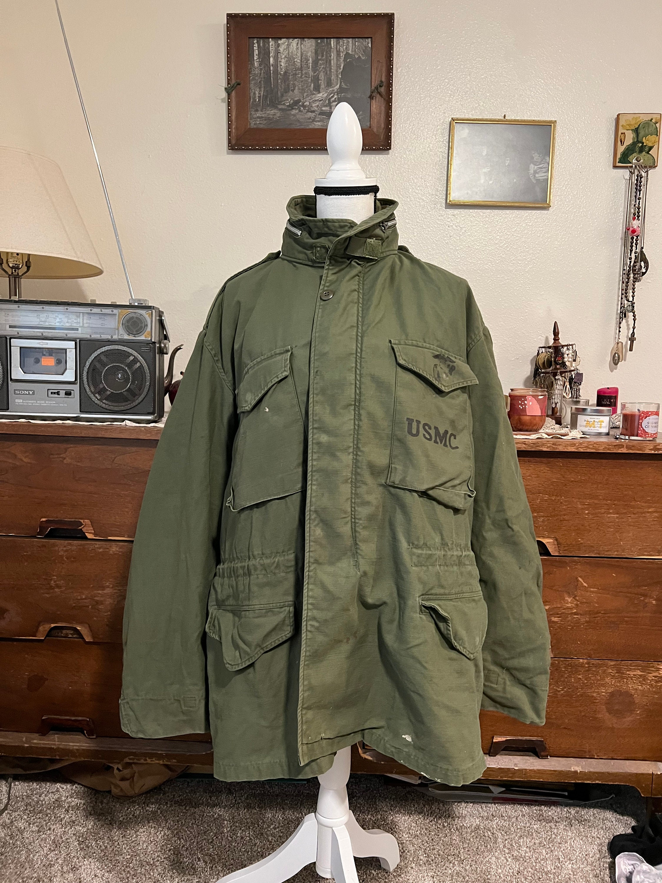 Marine Field Jacket - Etsy